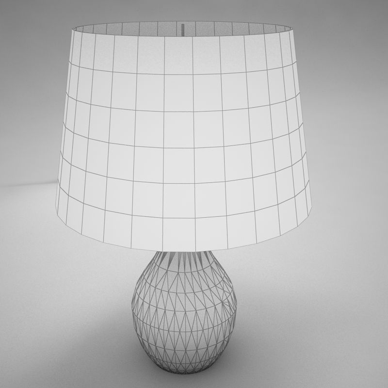 Lamp 04 Low-poly 3D model_6