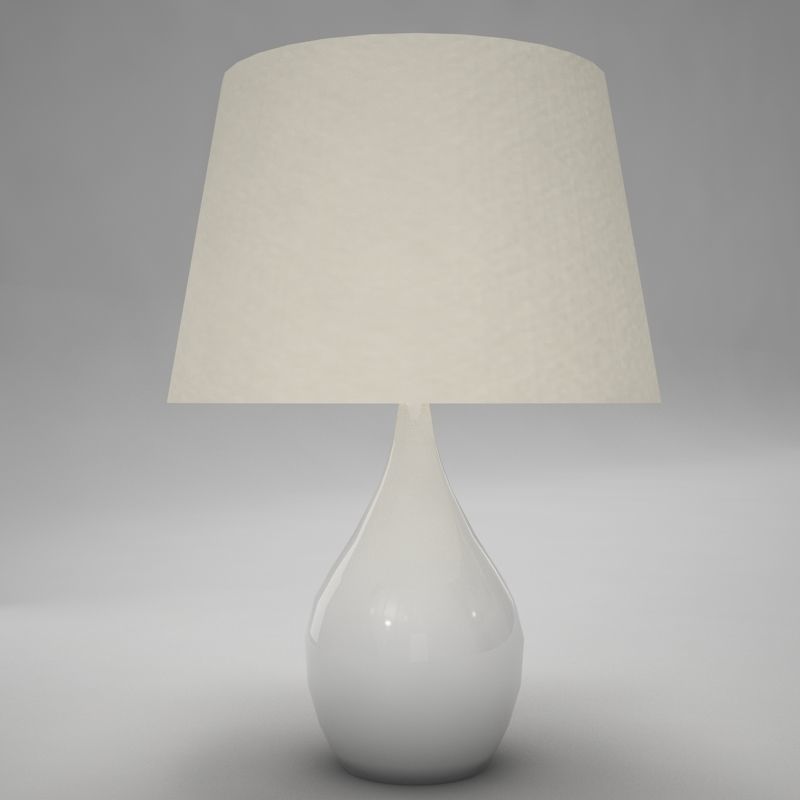 Lamp 04 Low-poly 3D model_5