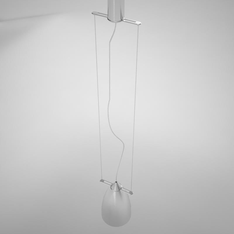kitchen lamp 3D model_2