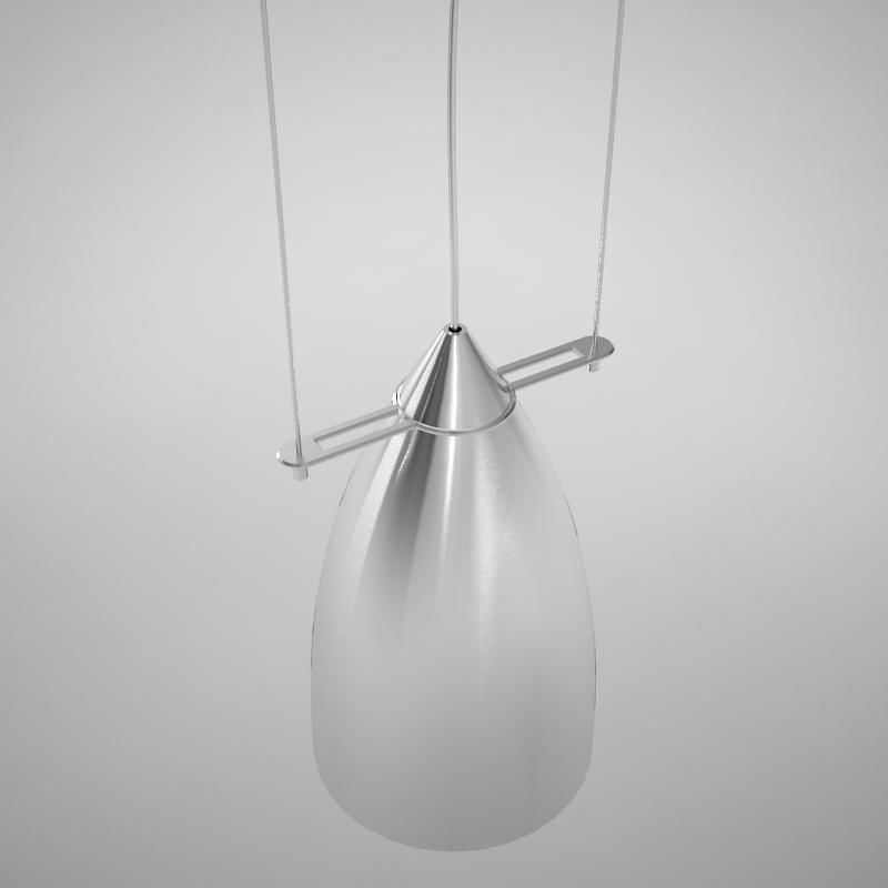 kitchen lamp 3D model_1