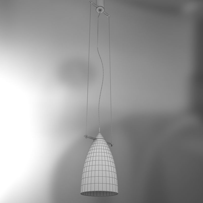 kitchen lamp 3D model_10
