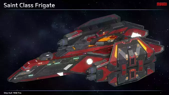 Spaceship Frigate Saint