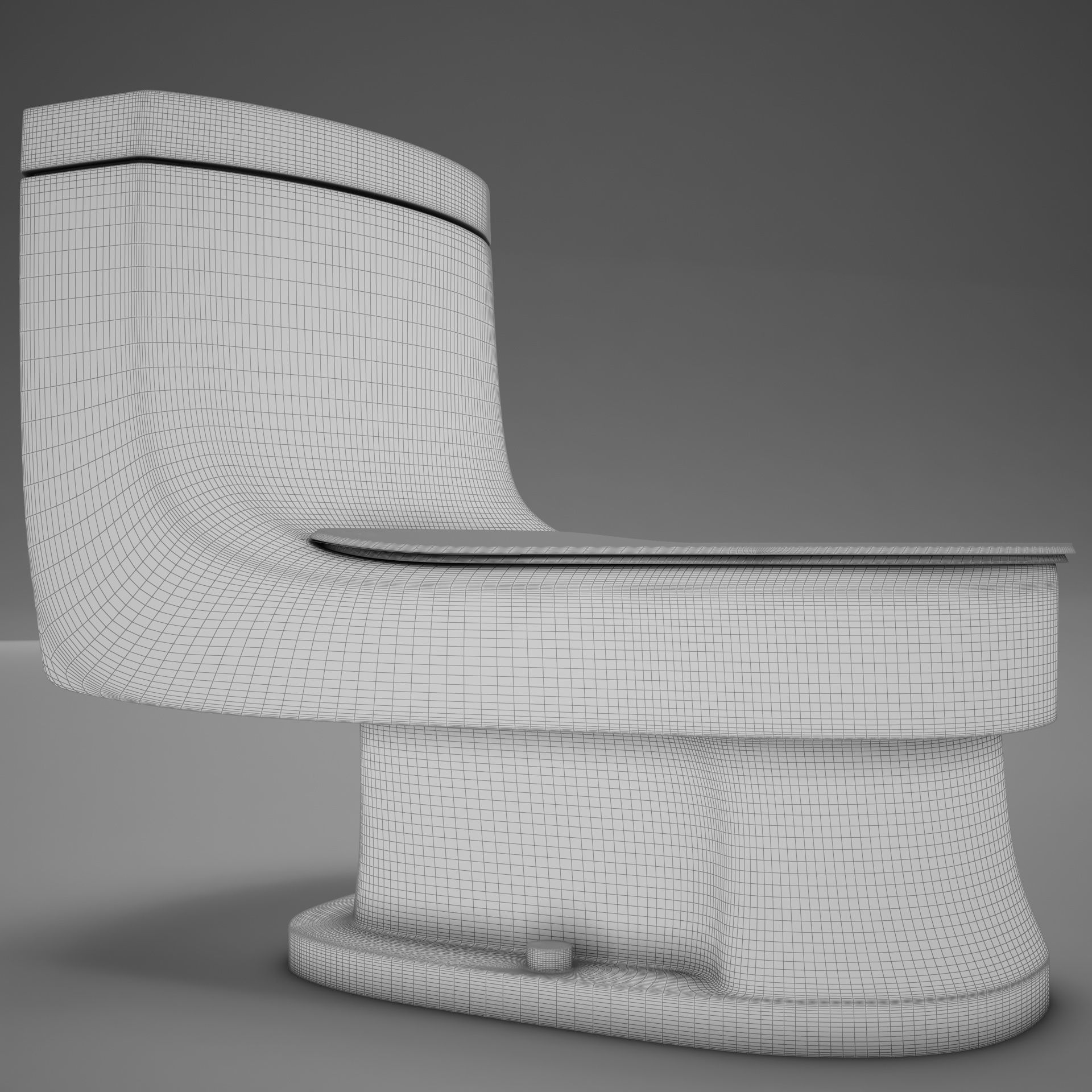 HD Toilet 3D model_13