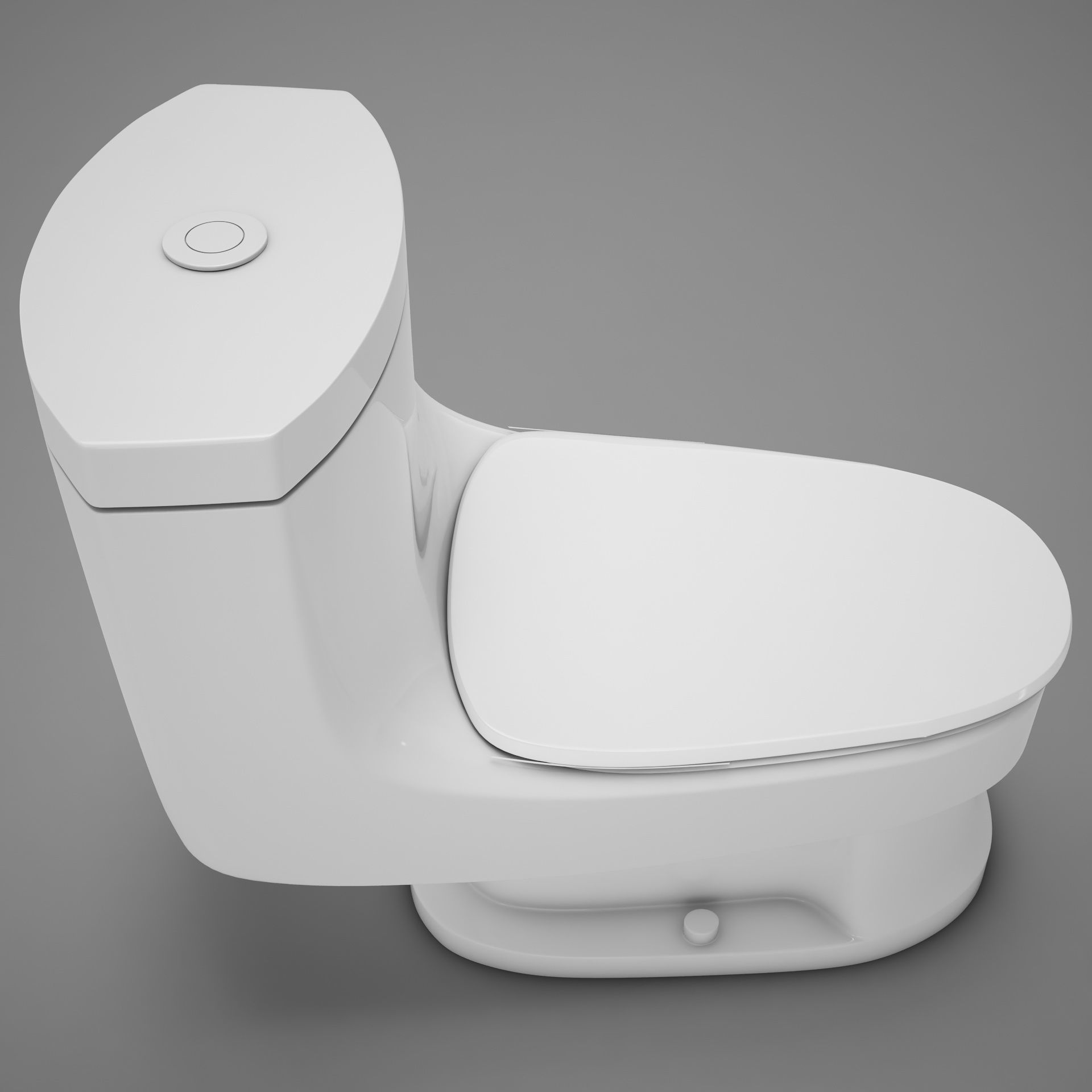 HD Toilet 3D model_9