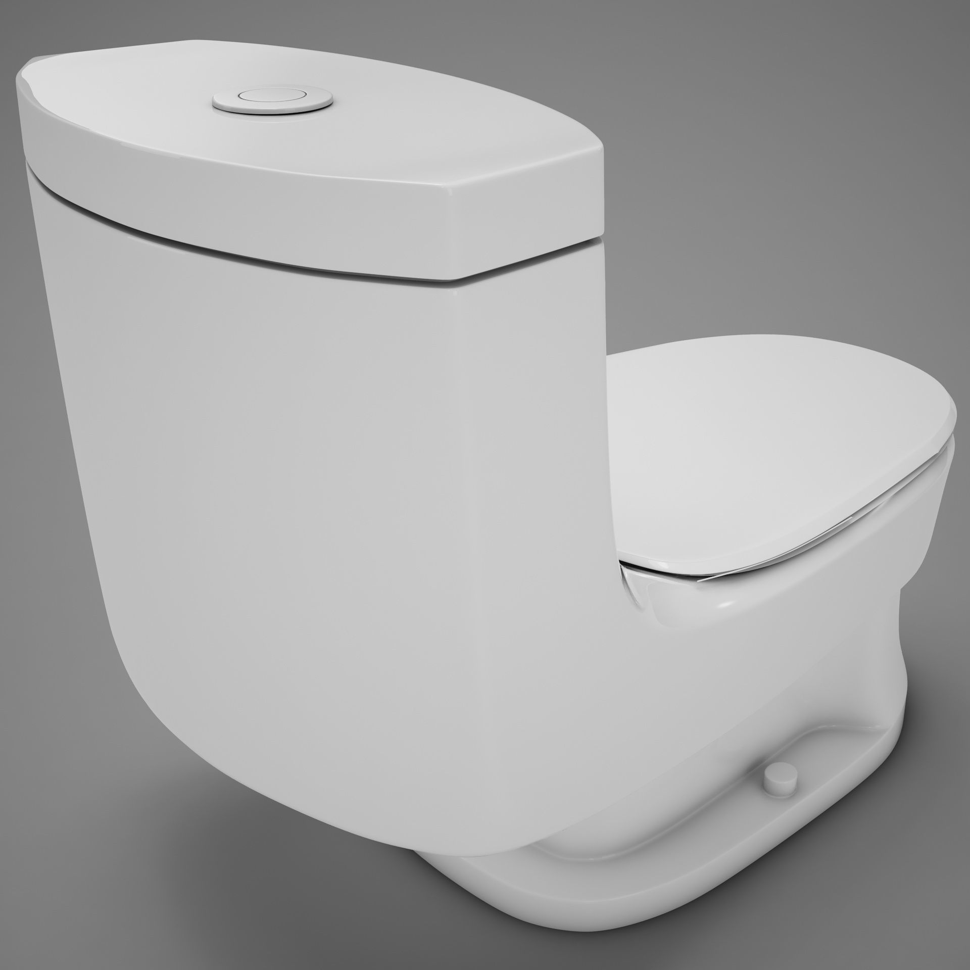 HD Toilet 3D model_11