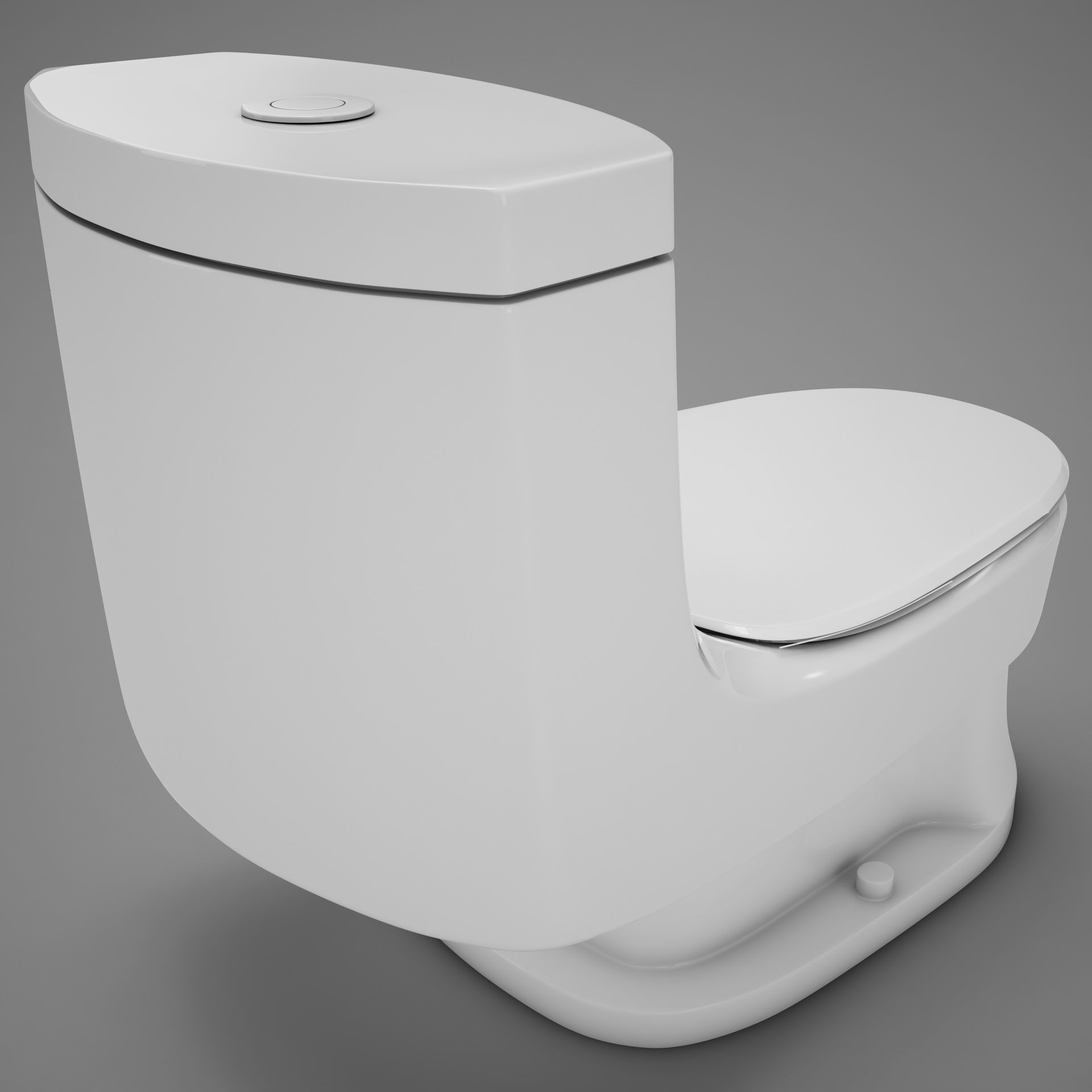 HD Toilet 3D model_7