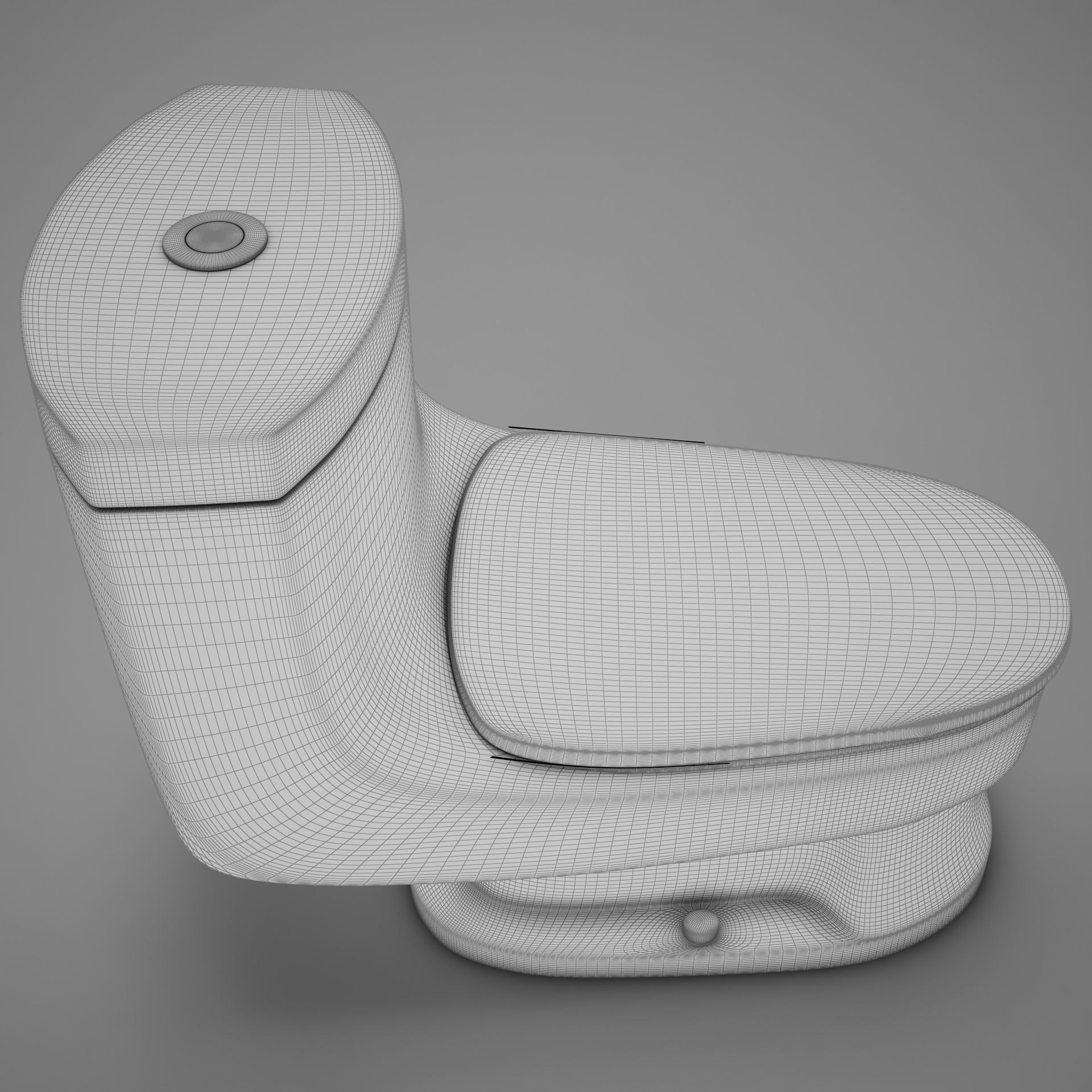 HD Toilet 3D model_22