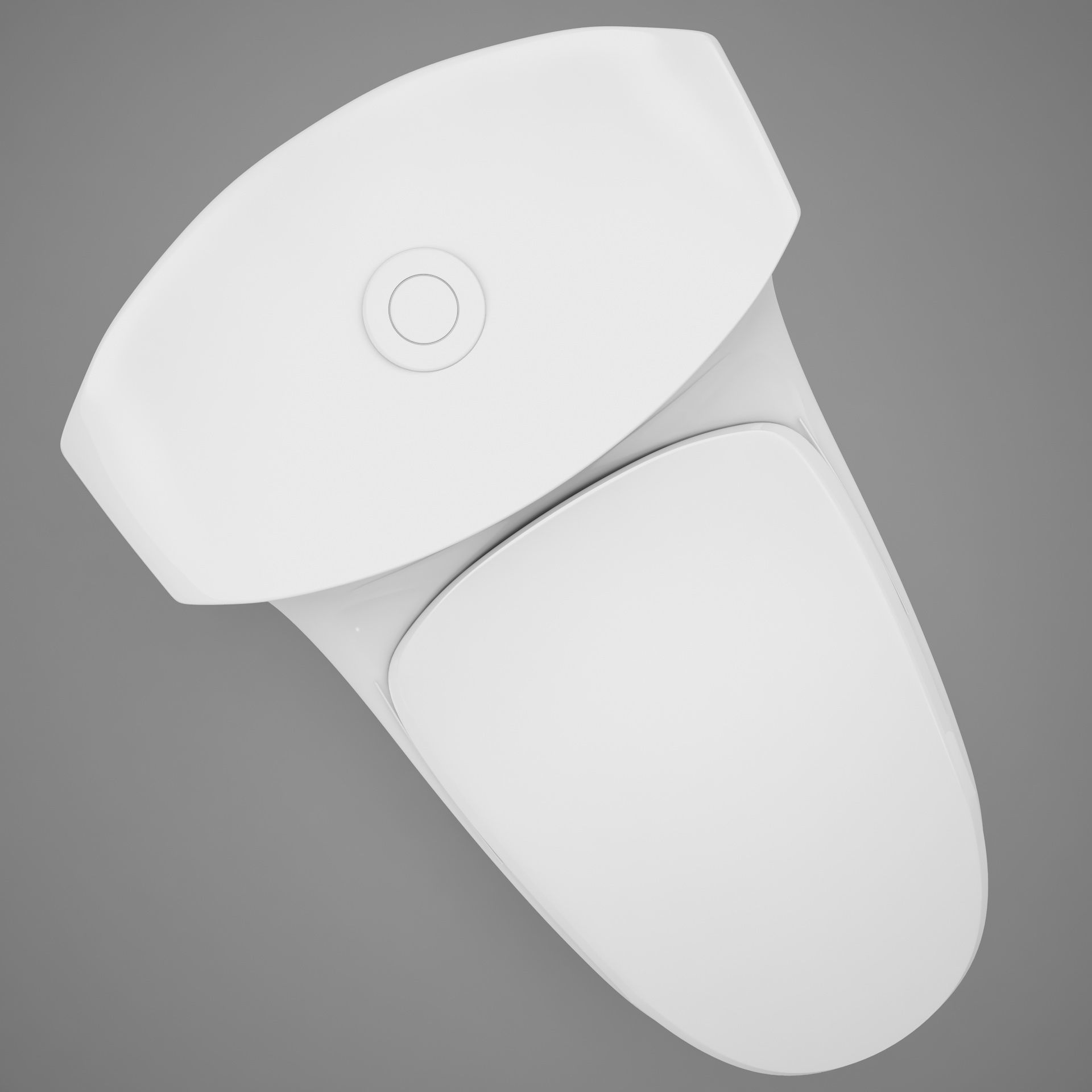 HD Toilet 3D model_4