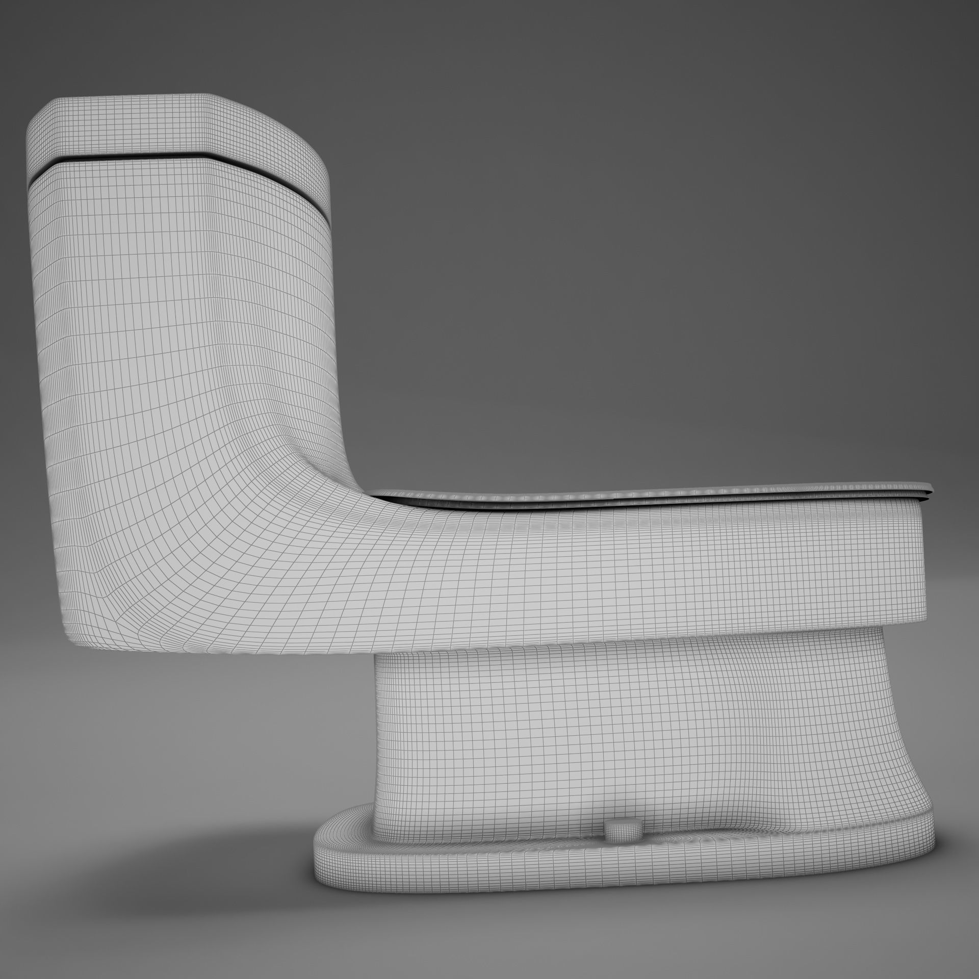 HD Toilet 3D model_20