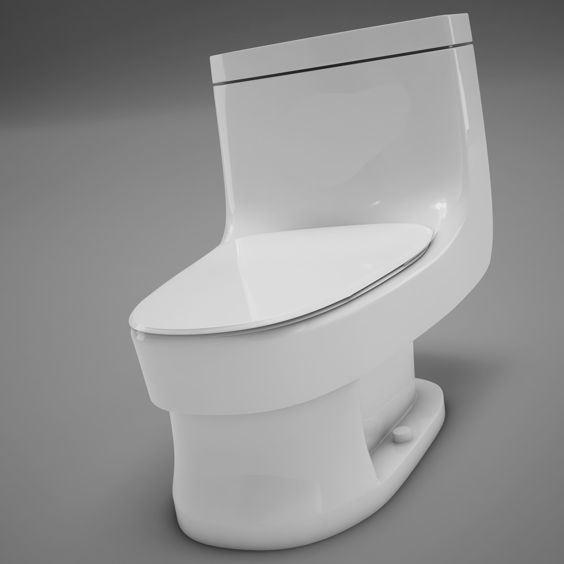 HD Toilet 3D model_6