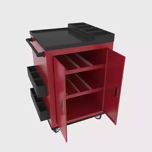 Workshop Service Trolley 3 3D model