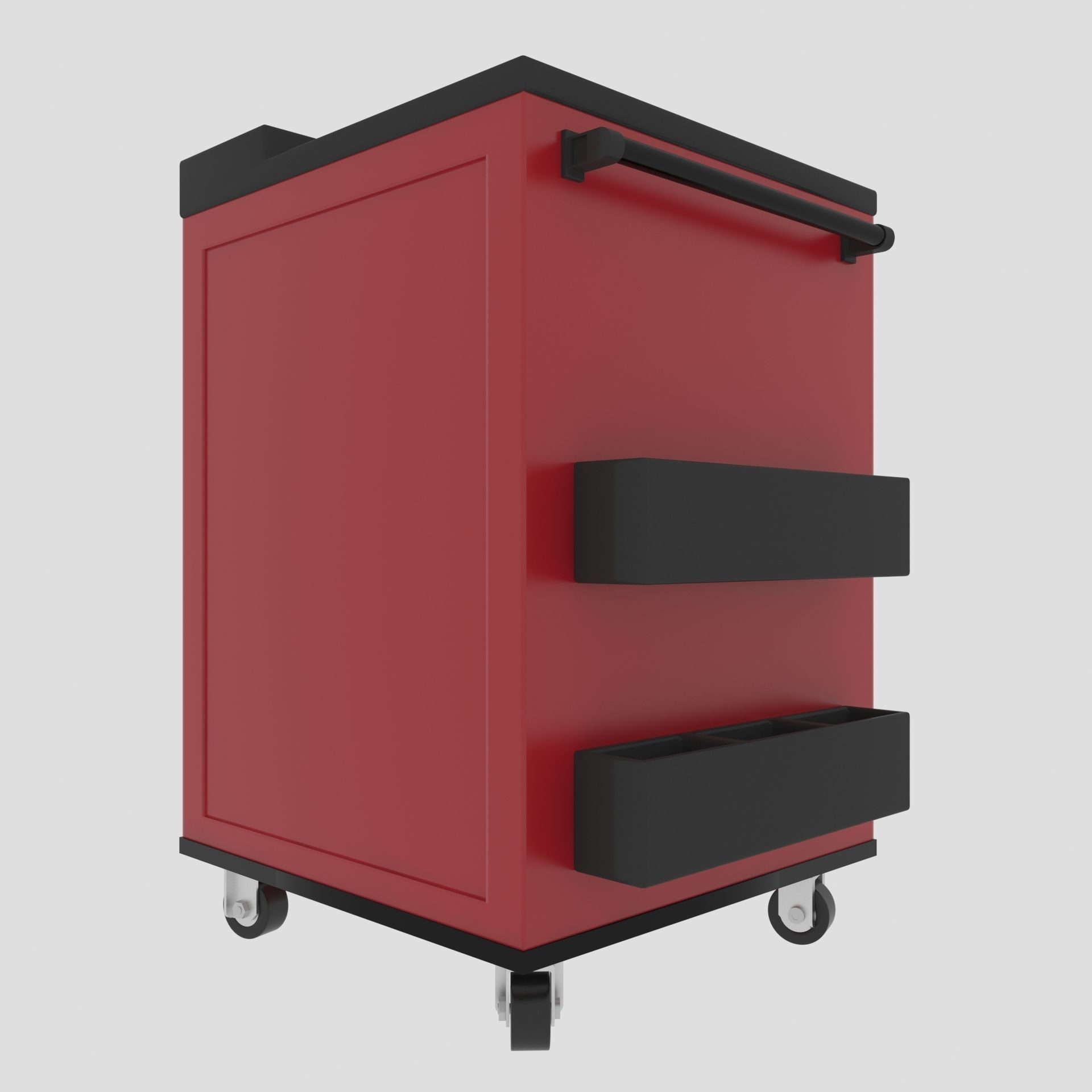 Workshop Service Trolley 3 3D model_4