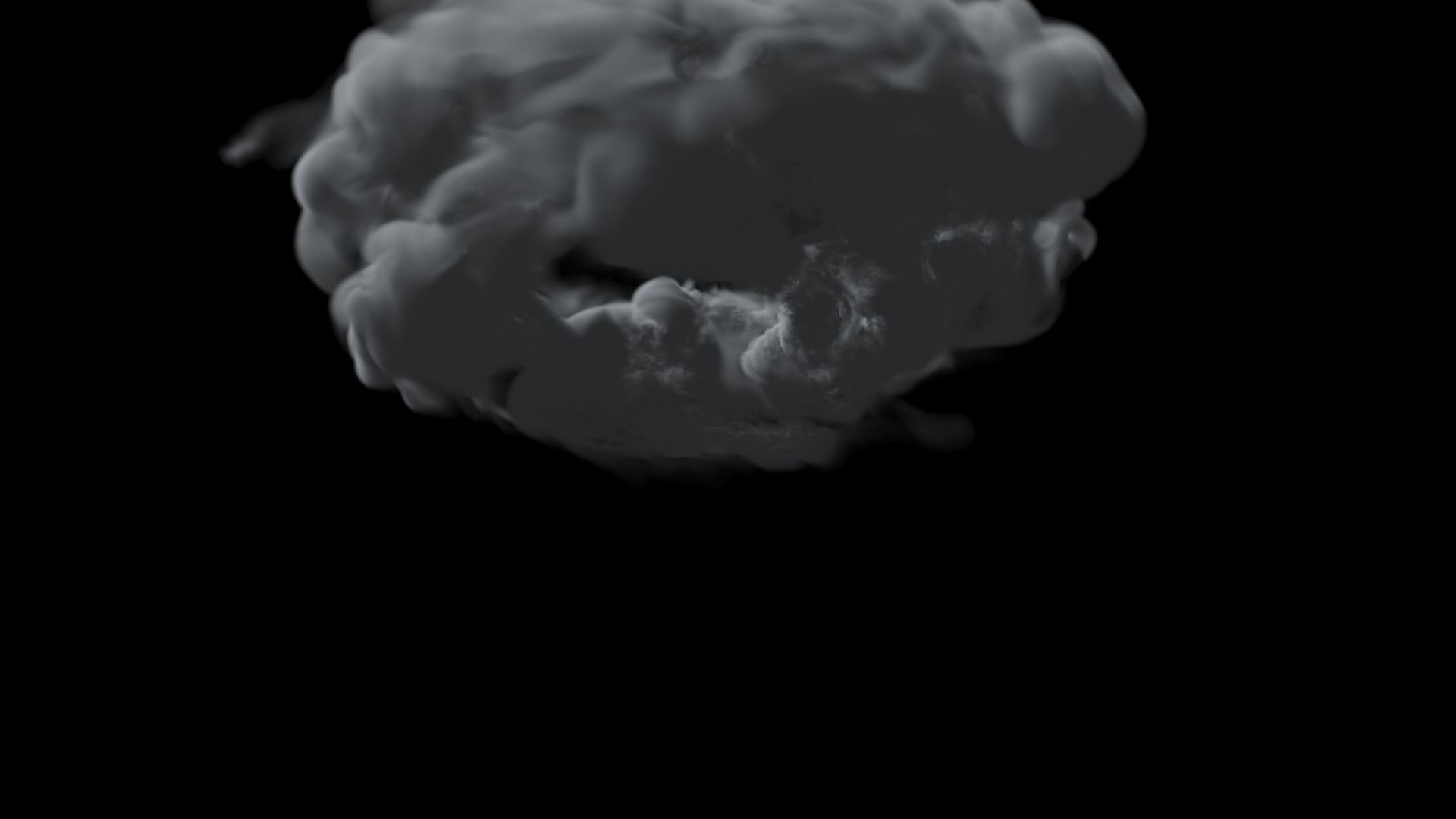 Swirly Menacing Clouds 3D model_6