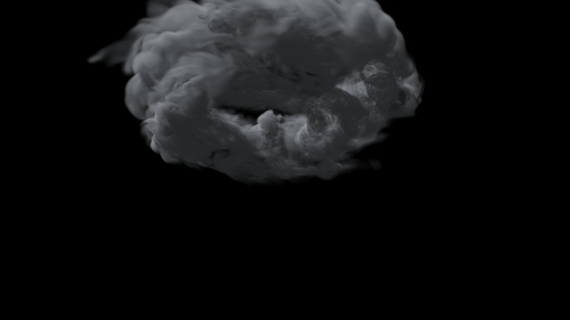 Swirly Menacing Clouds 3D model_5