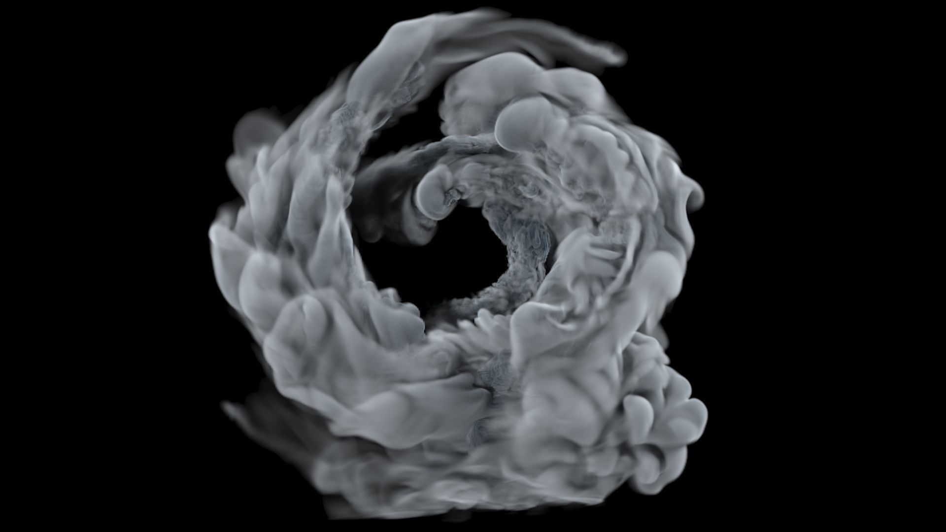 Swirly Menacing Clouds 3D model_11