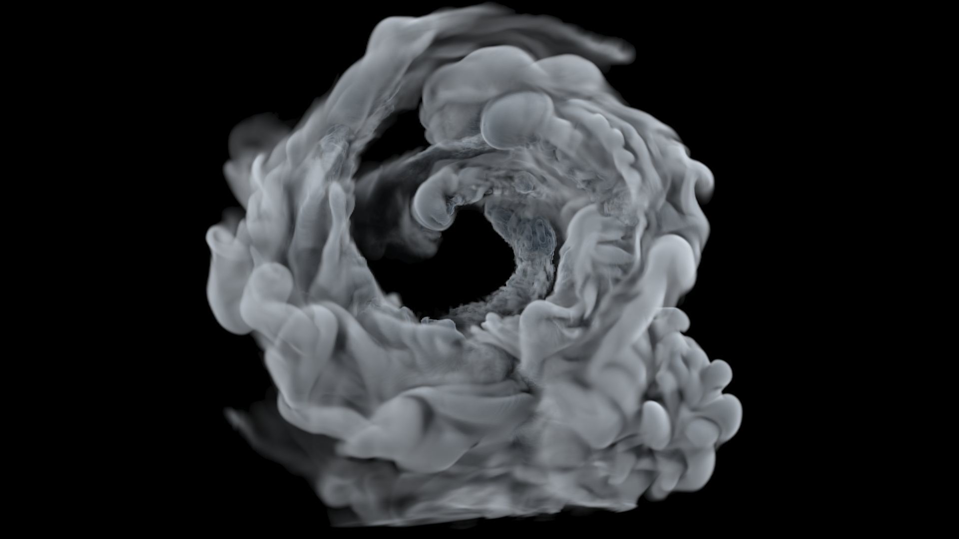 Swirly Menacing Clouds 3D model_12