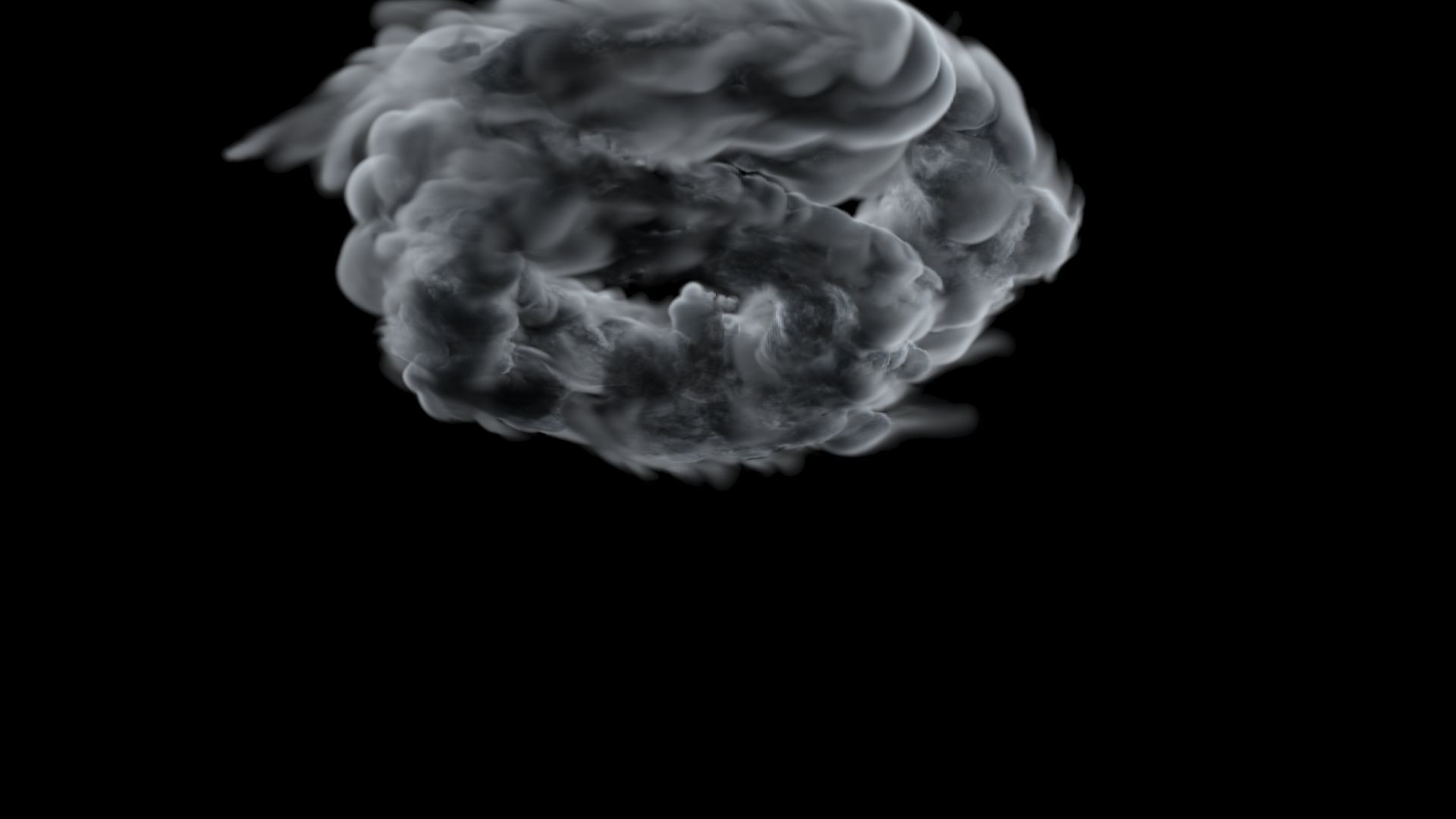 Swirly Menacing Clouds 3D model_8