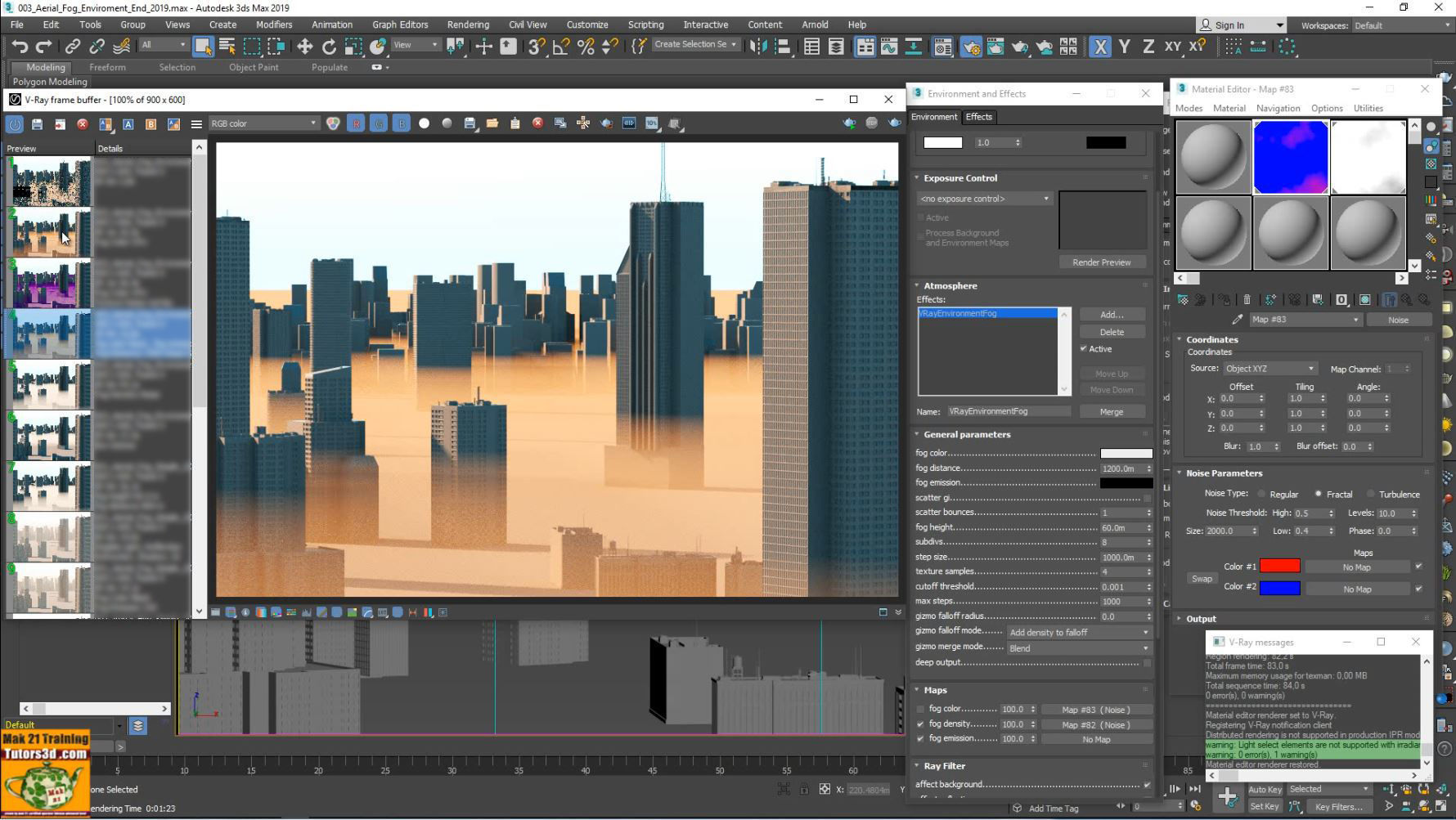 008 Vray Next 3ds max Effetti Volumetrici Tutorial MP4 3D model_6