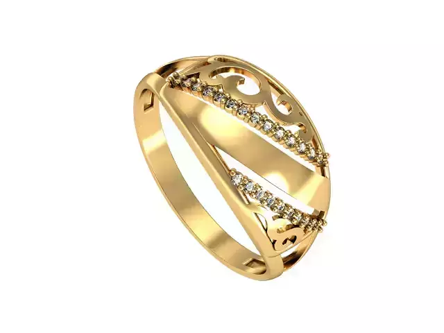 Ring carved pattern set