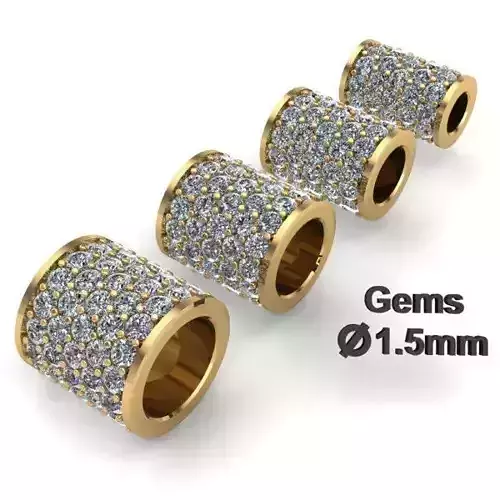 CHARMS gold rings with diamonds