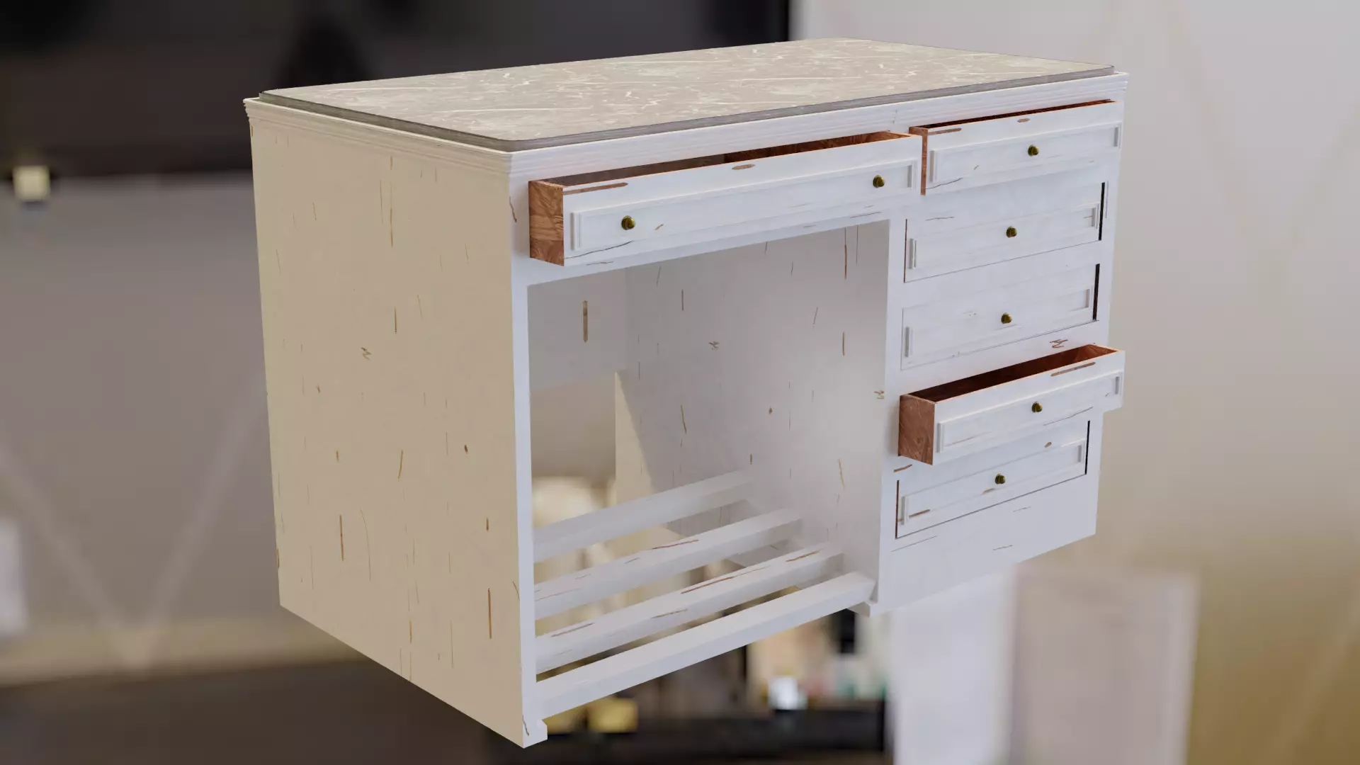  office table  3D model_0