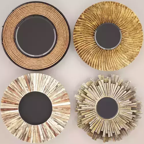 Collection of decorative mirrors 3