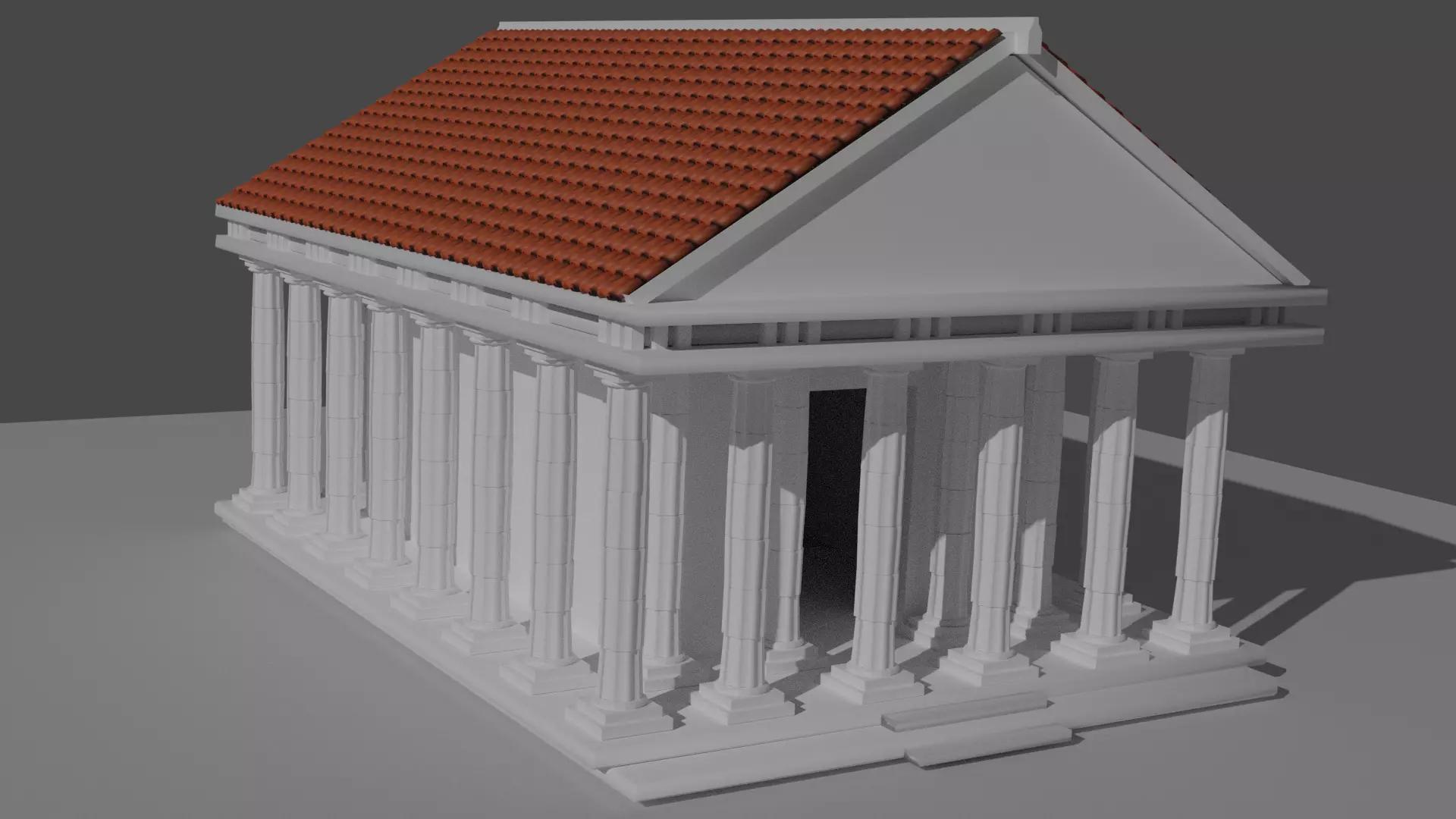 Treasury of Ancient Greece Free 3D model