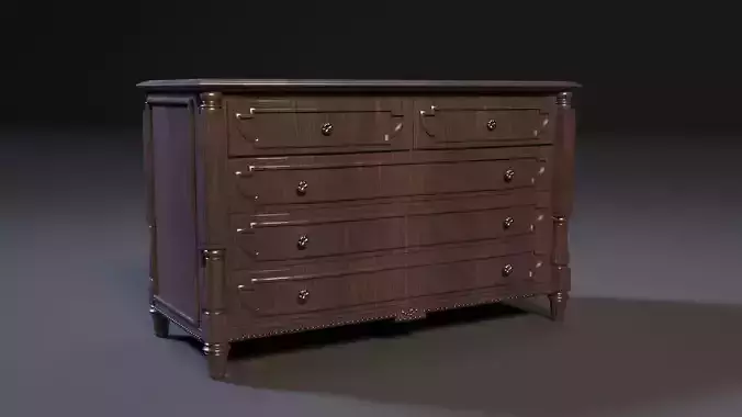 Chest of drawers 3D model