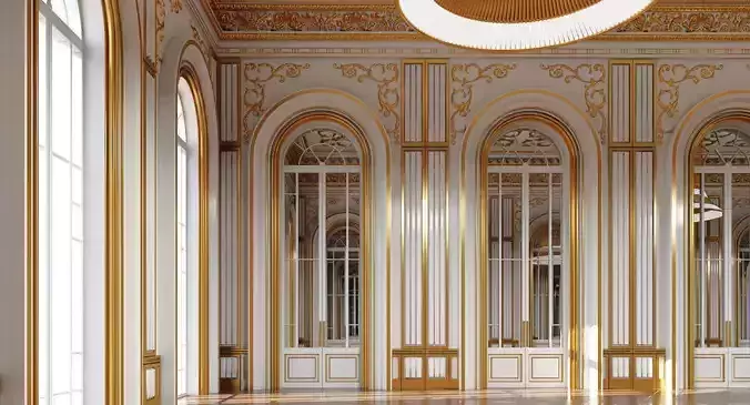 Classic Interior Scene 335