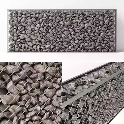 Gabion rock stone