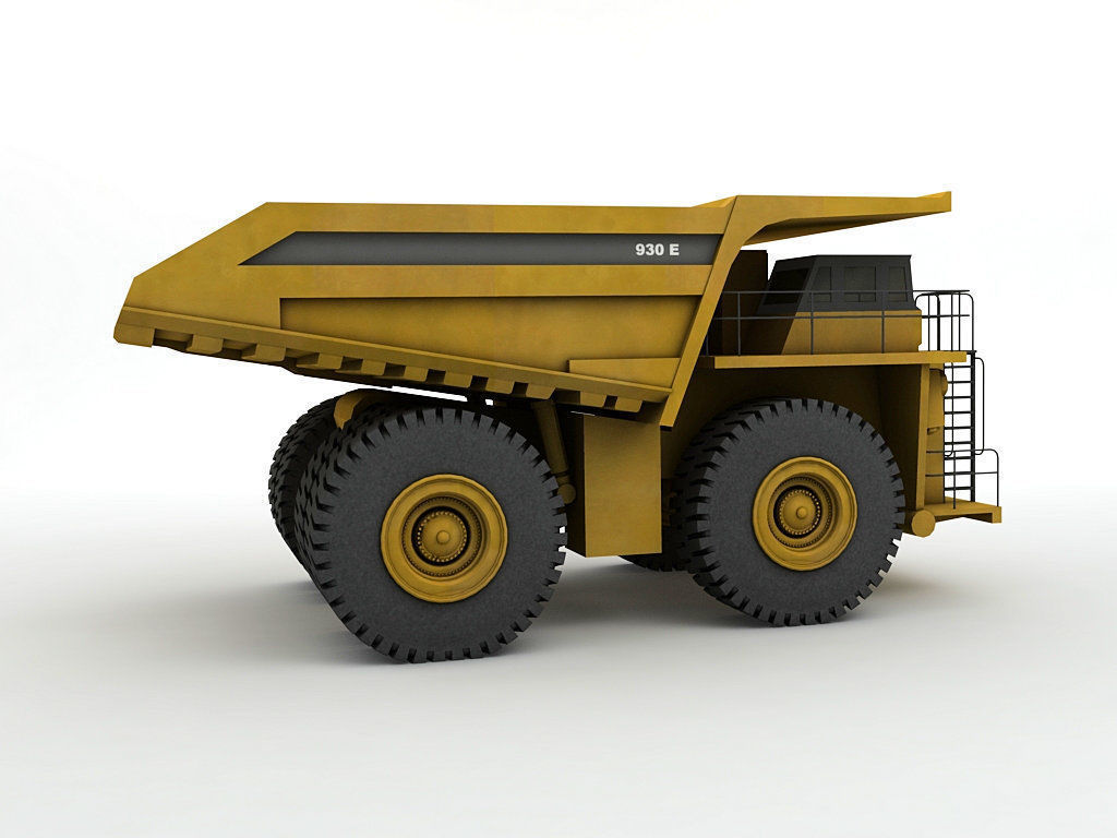 Dump Haul Truck 930E 3D model_1