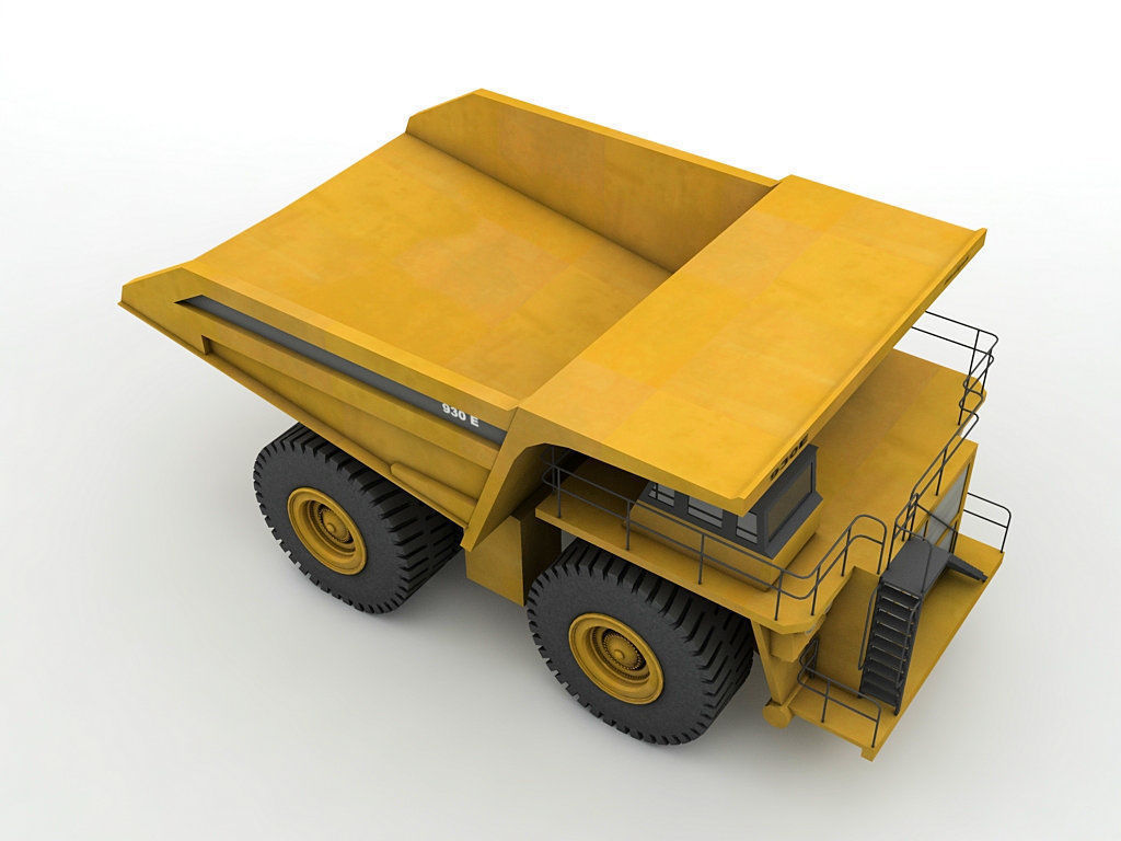 Dump Haul Truck 930E 3D model_2