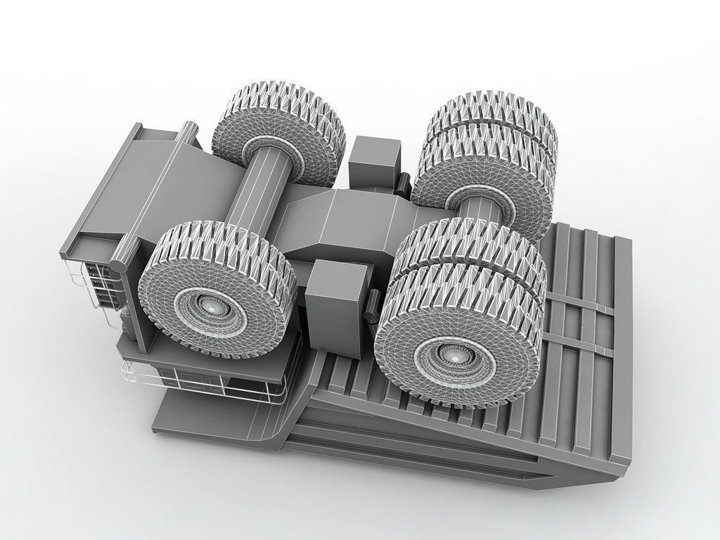 Dump Haul Truck 930E 3D model_5