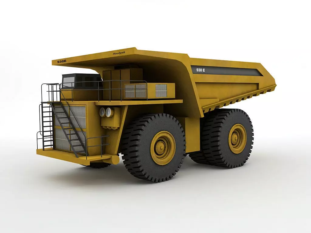 Dump Haul Truck 930E 3D model_0