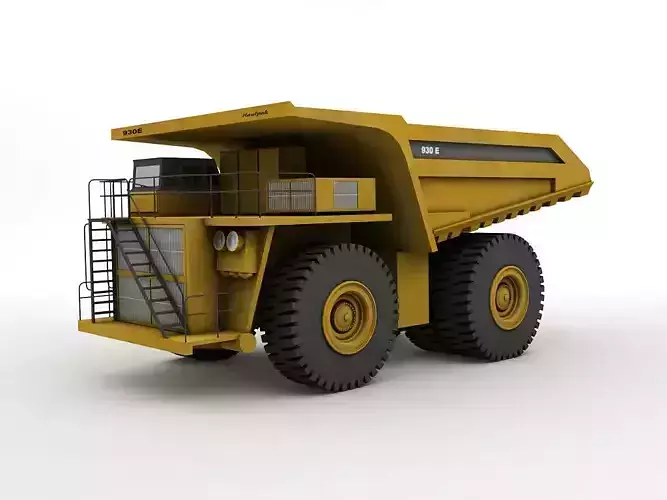 Dump Haul Truck 930E 3D model