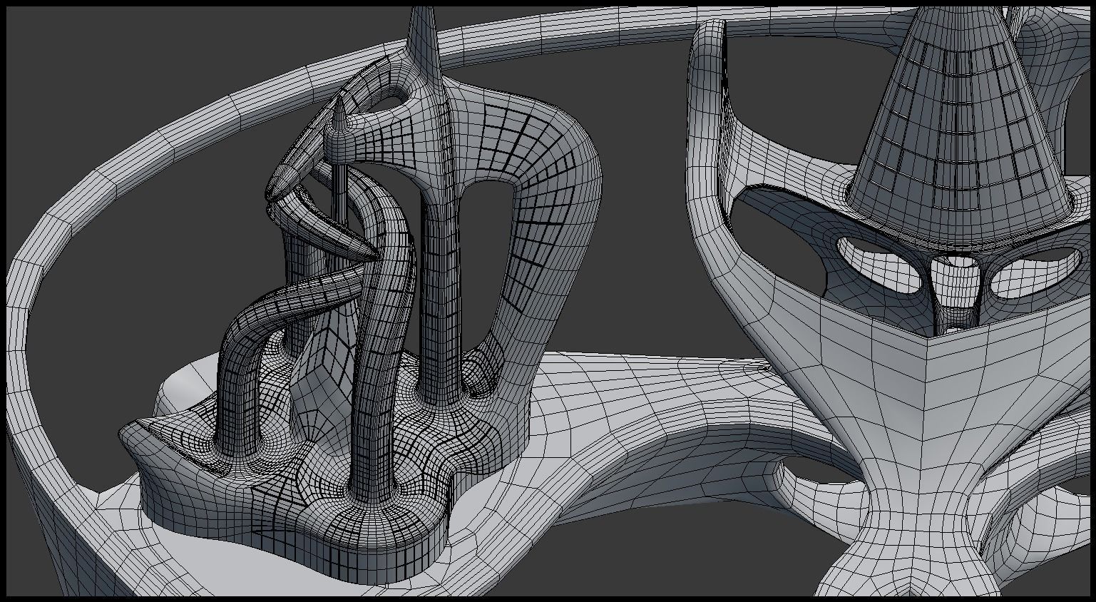 Future city V 3D model_32