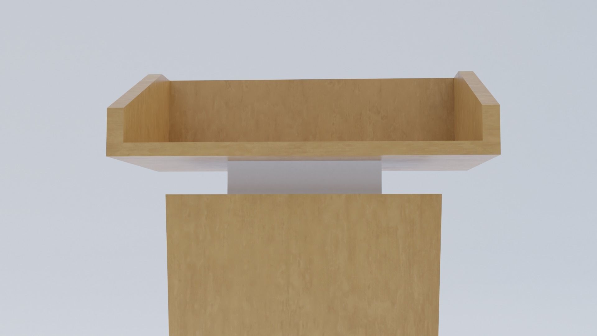 Presidential Pulpit Low-poly 3D model_35