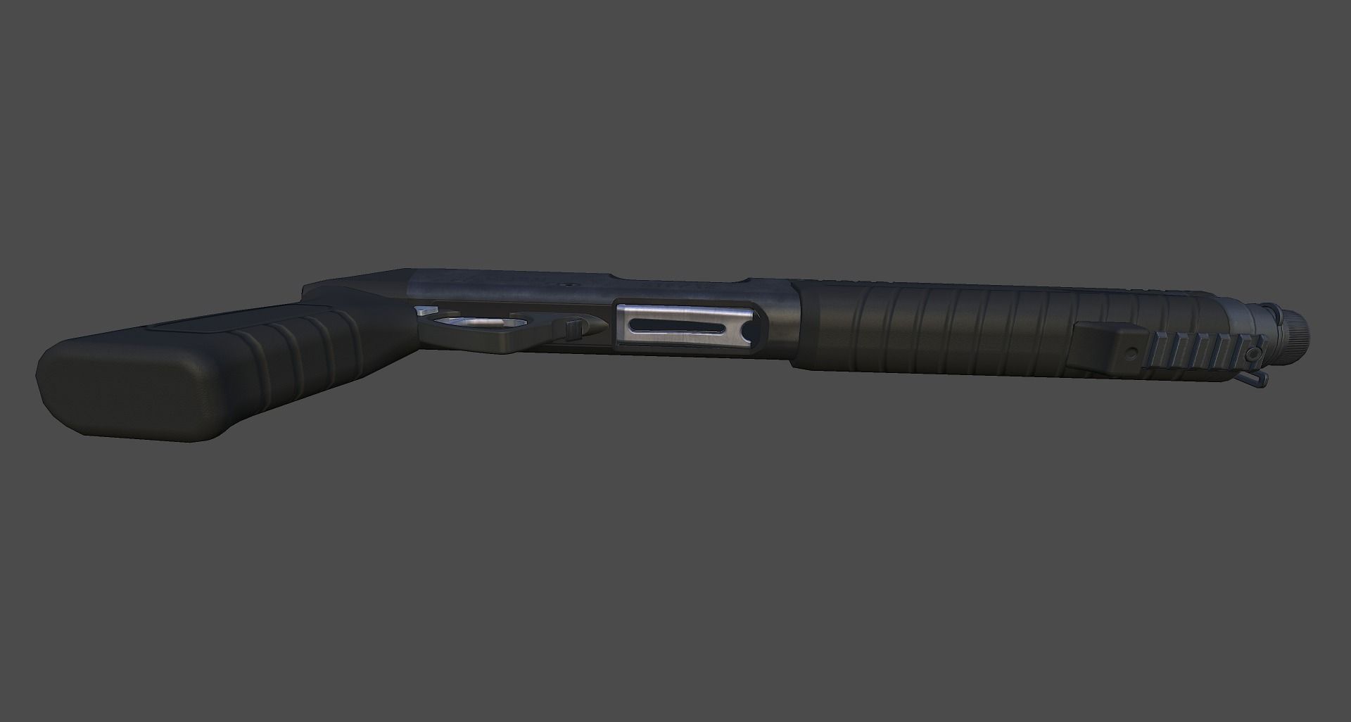 Fabarm stf12 short Low-poly 3D model_3