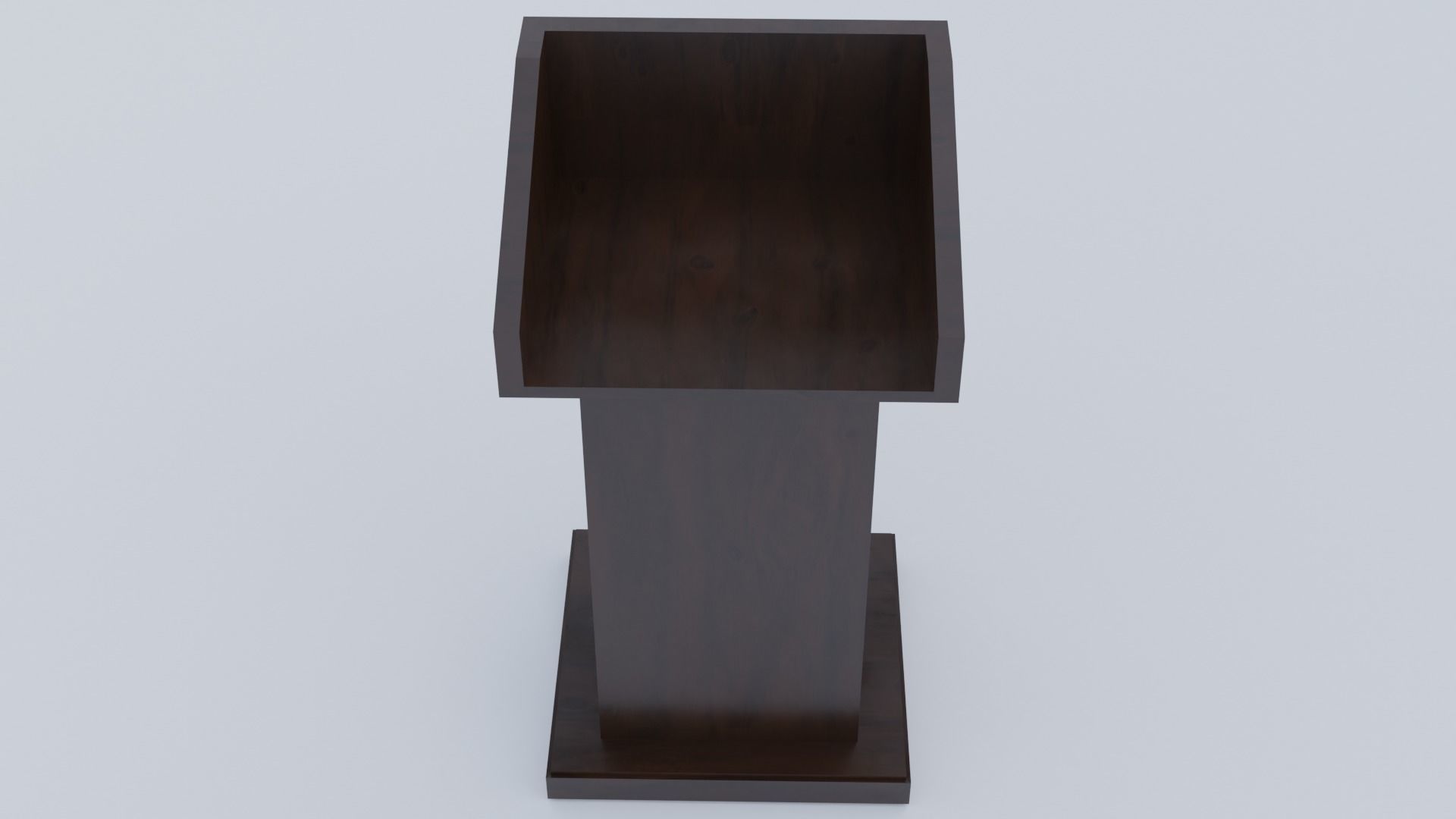 Pulpit - Lectern expo Low-poly 3D model_28