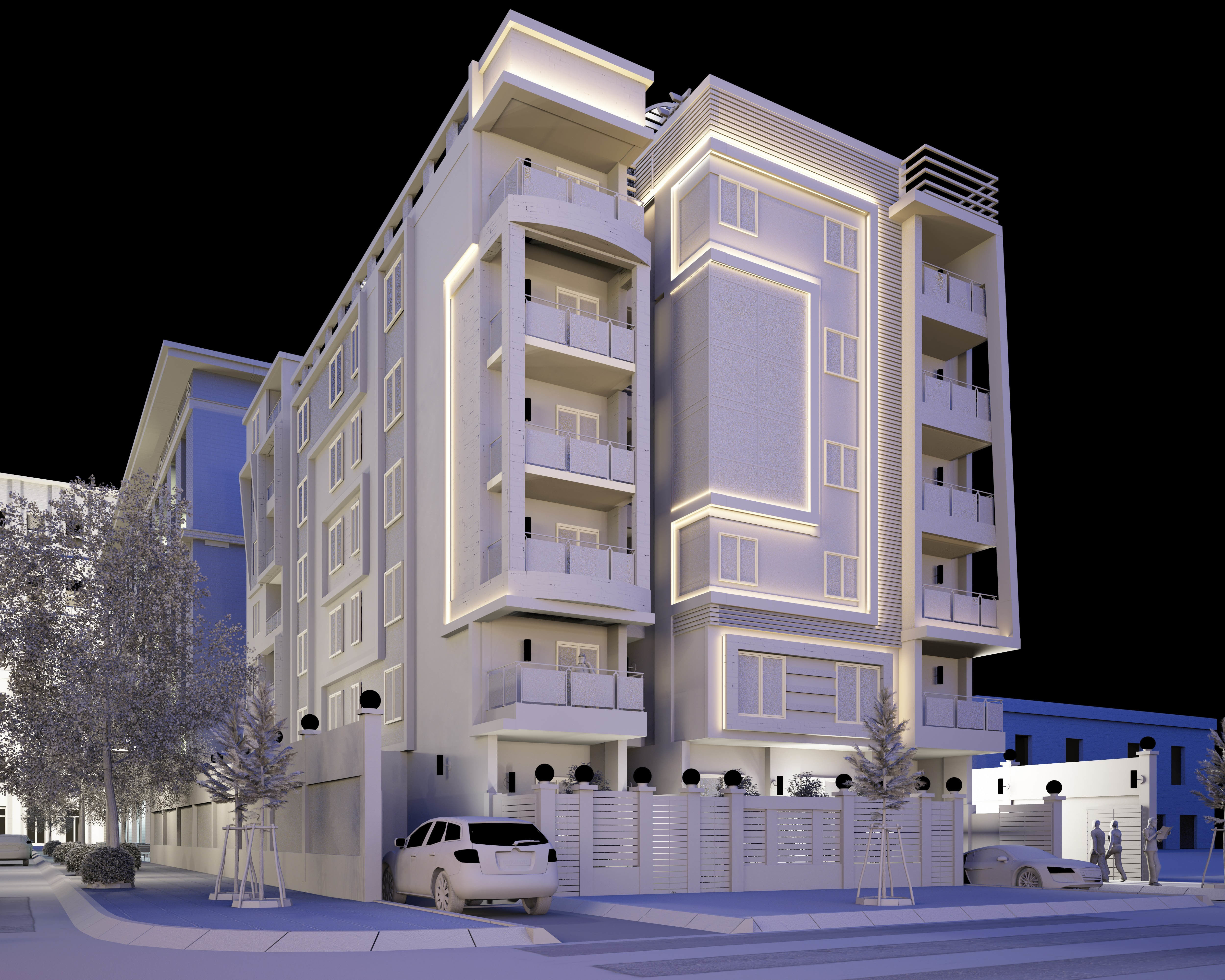 MODERN HOUSE 3D model_7