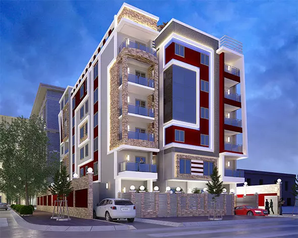 MODERN HOUSE 3D model_0