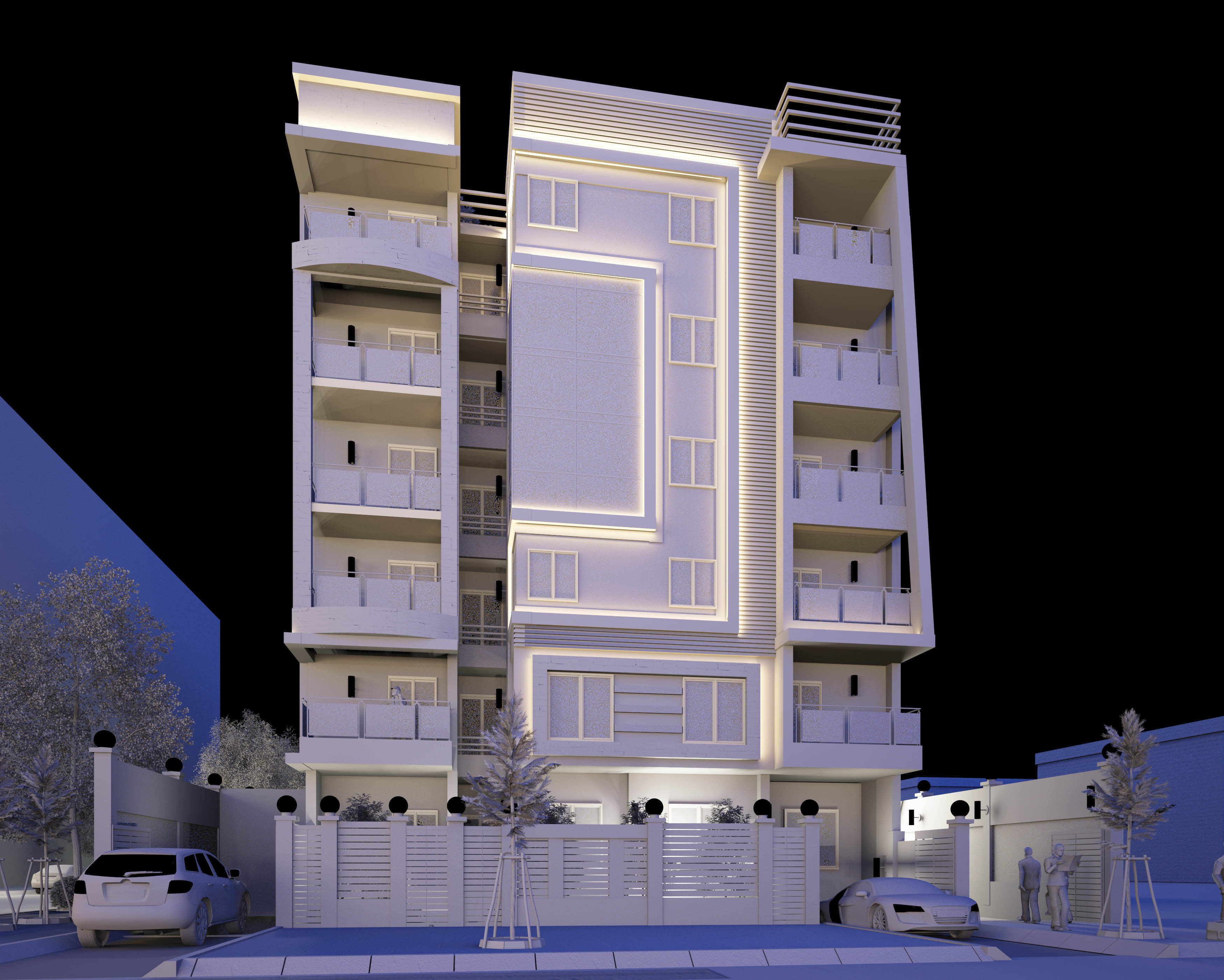 MODERN HOUSE 3D model_5