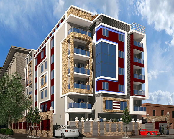 MODERN HOUSE 3D model_4