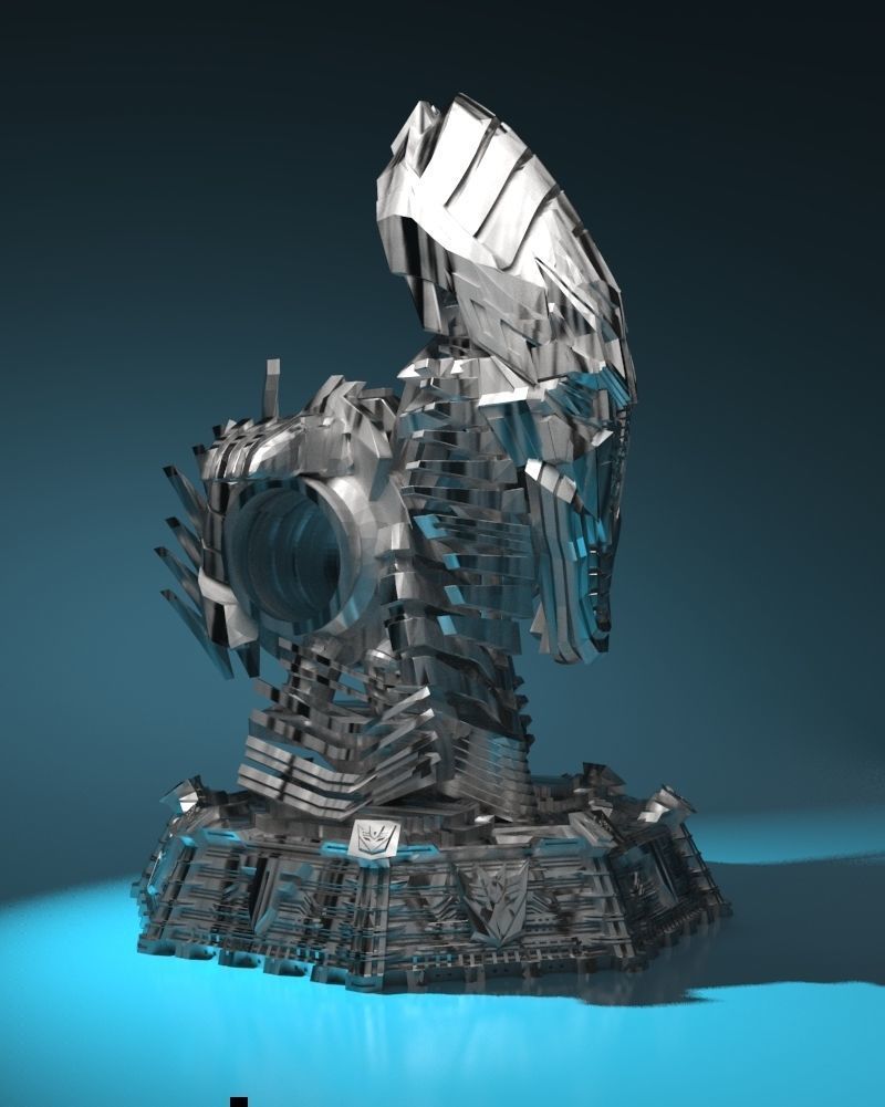 The Fallen 3D print model alien throne 3D print model_2