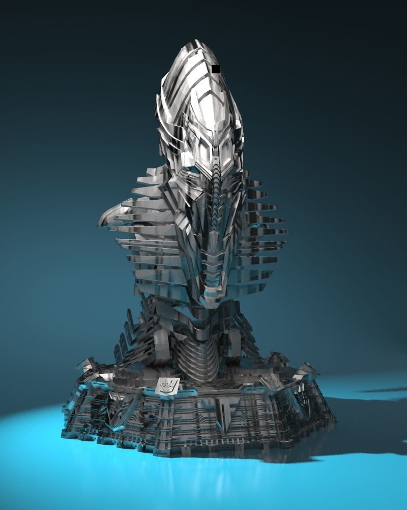 The Fallen 3D print model alien throne 3D print model_1