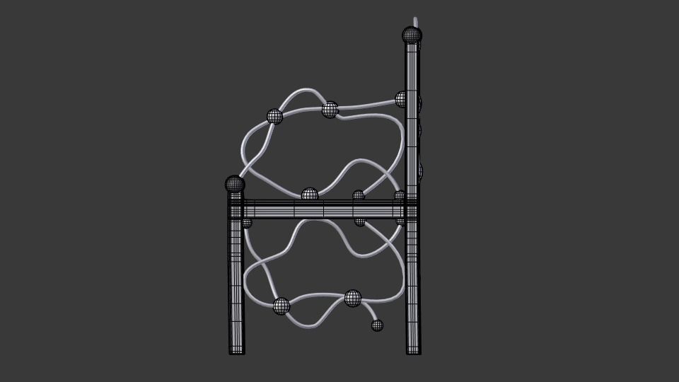 Unique Chair Free low-poly 3D model_8