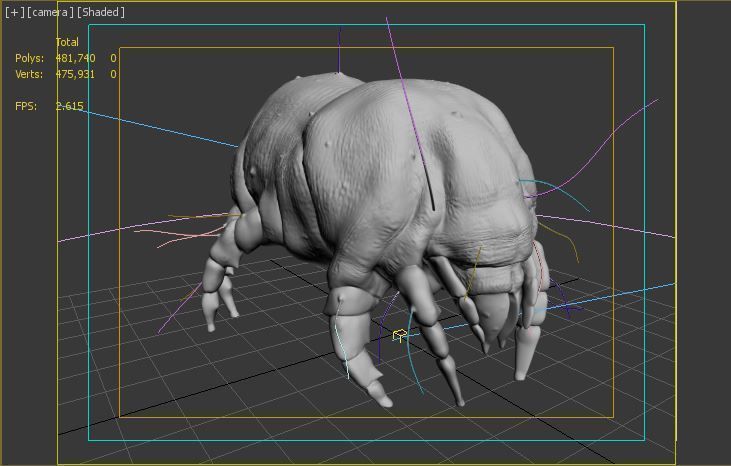Dust Mite 3D model_2