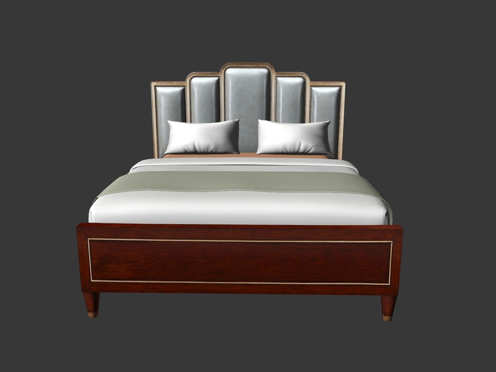 Bed furniture 3D model   3D model_2