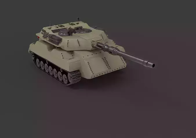 3d military tank