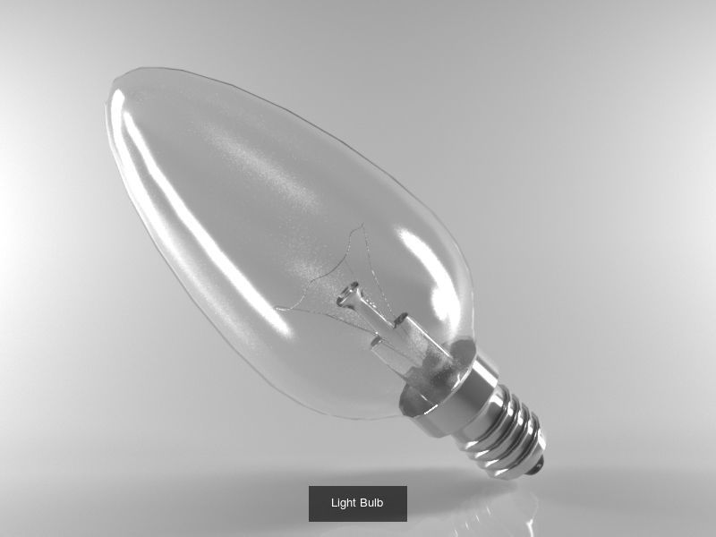 Light Bulbs  3D Model Collection_6